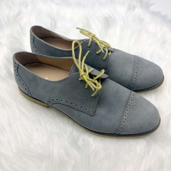 Cole Haan Shoes - Cole Haan Grey Suede Oxfords